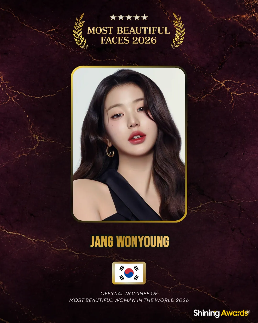 Jang Wonyoung Most Beautiful Woman In The World 2026
