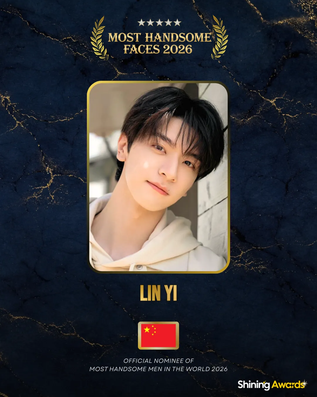 Lin Yi Most Handsome Men In The World 2026