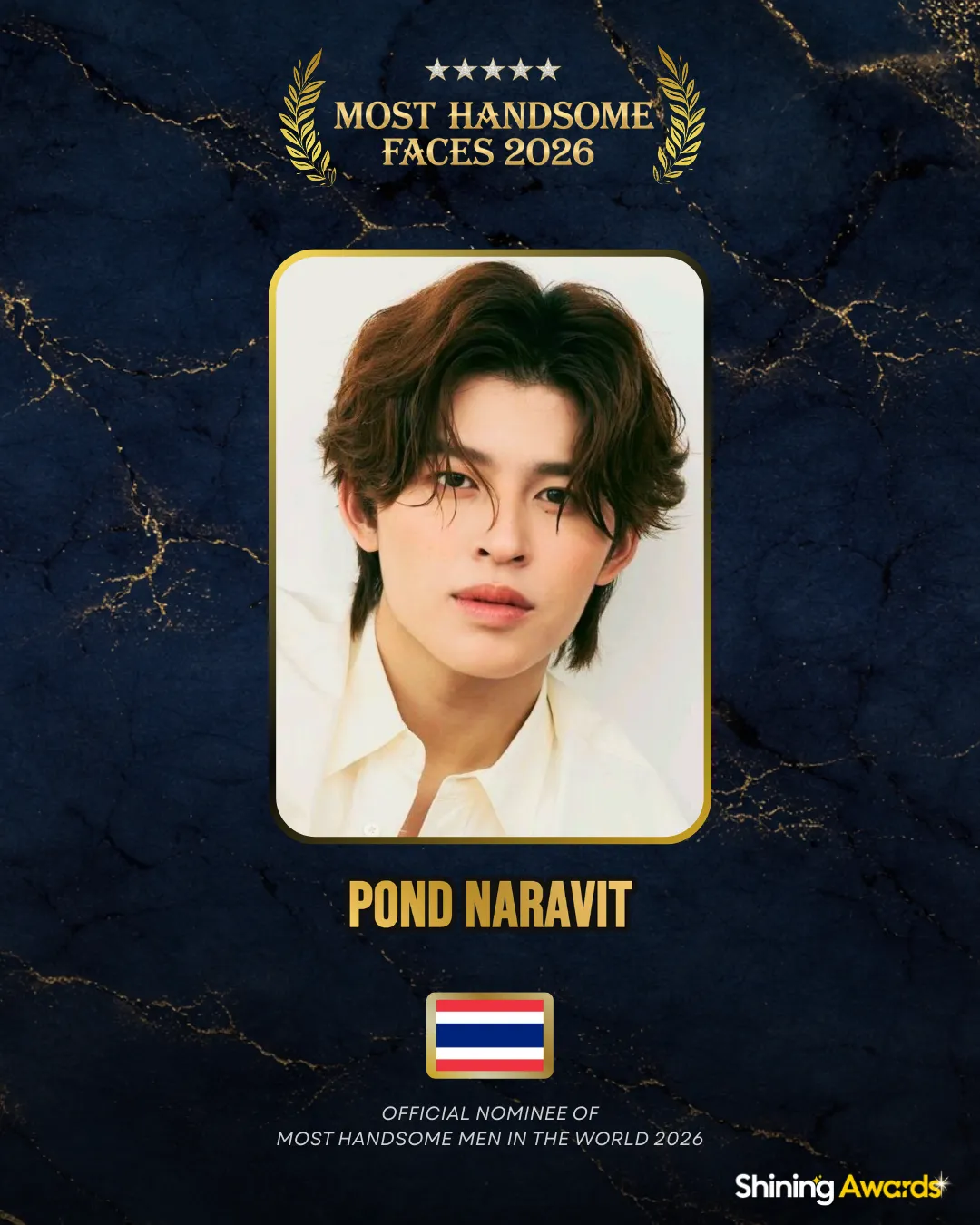 Pond Naravit Most Handsome Men In The World 2026