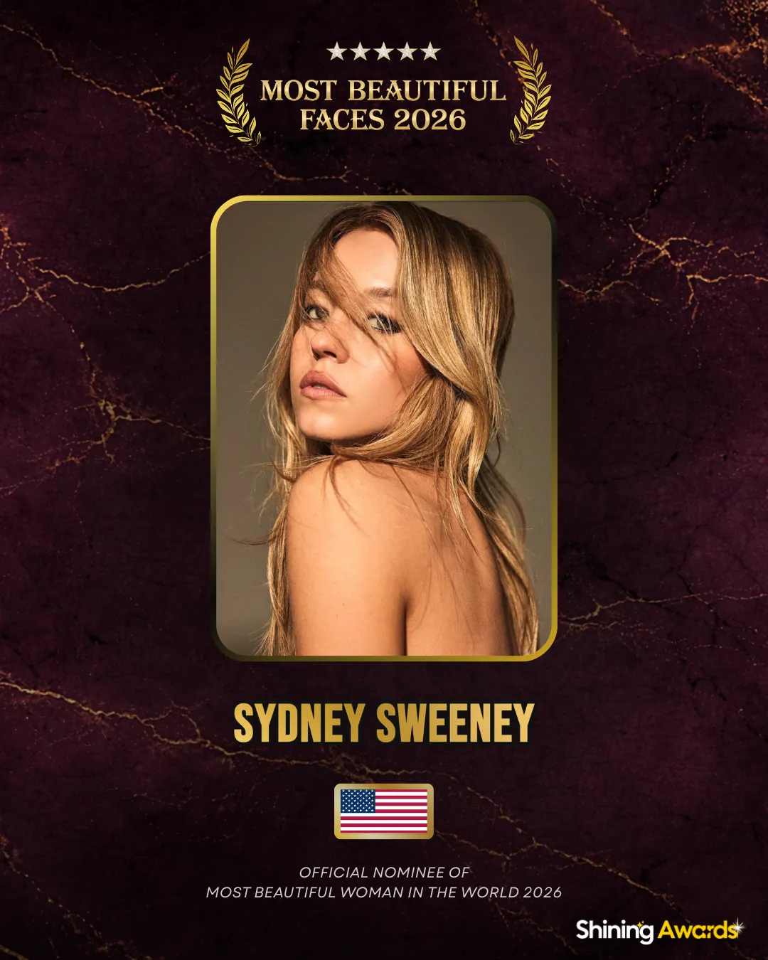 Sydney Sweeney Most Beautiful Woman In The World 2026