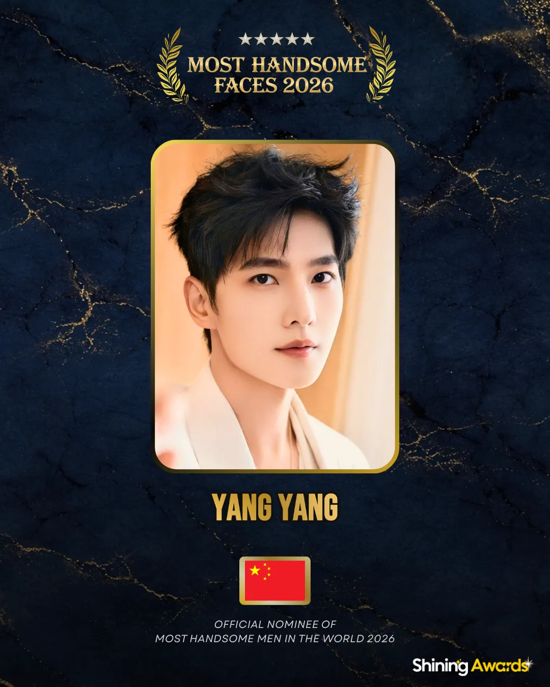 Yang Yang Most Handsome Men In The World 2026
