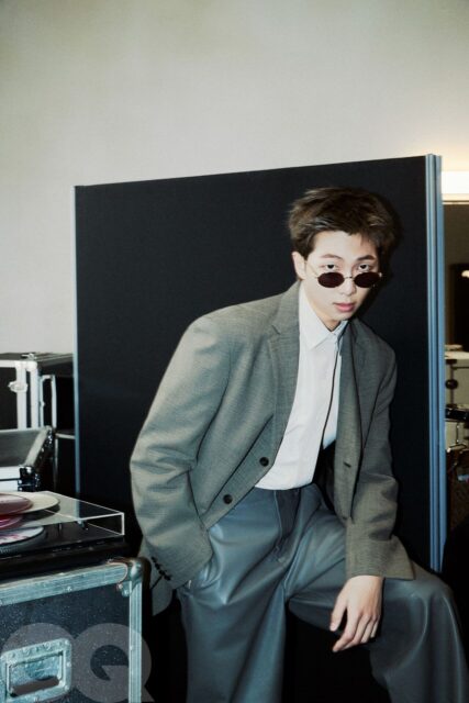 BTS RM GQ Cover