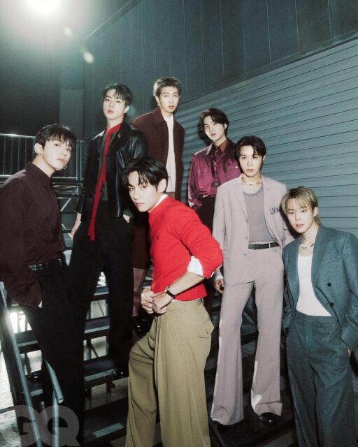 BTS GQ Magazine photo