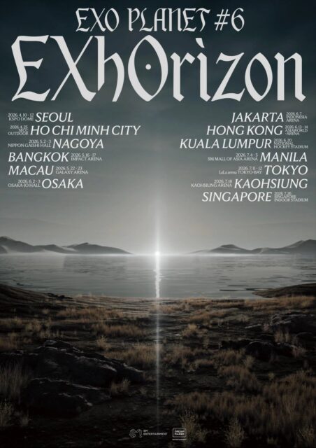 EXO PLANET #6 – EXhOrizon Tour Poster | SM Entertainment