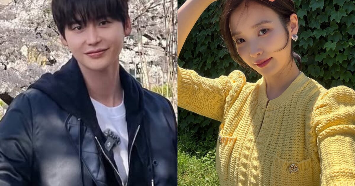 Lee Jong Suk and IU