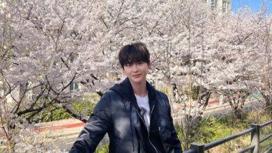 Lee Jong Suk and flower bird