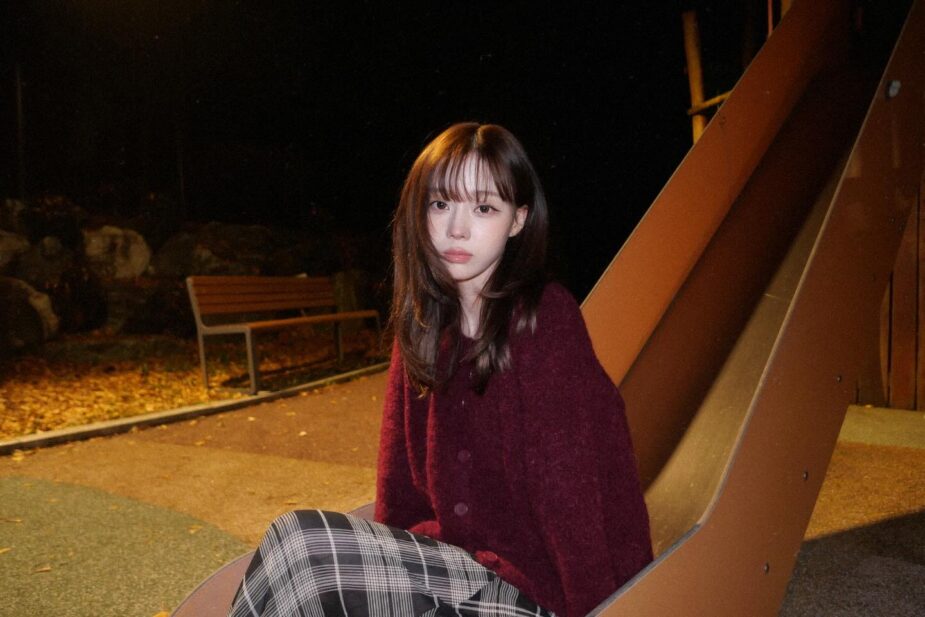 Winter’s new bright orange hair