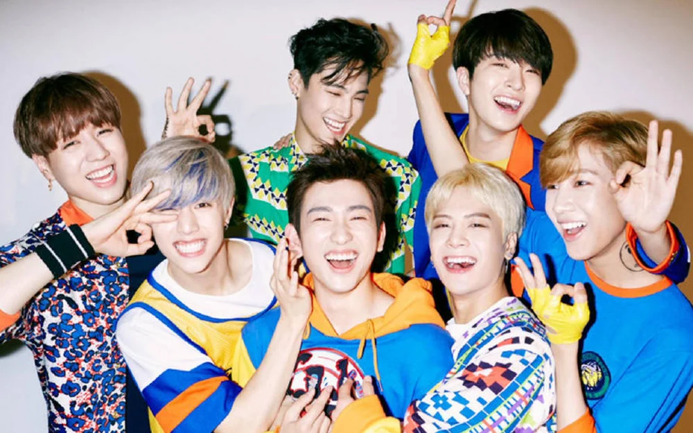 GOT7 performing on stage celebrating milestone with fans