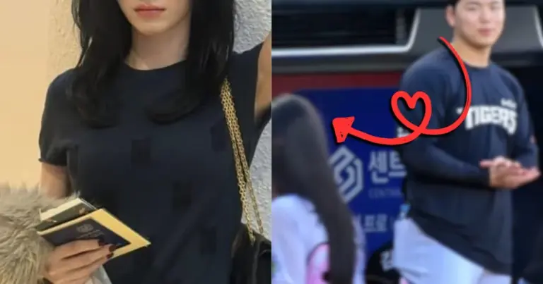 ITZY's Chaeryeong first-pitch moment with Hwang Dong Ha goes viral