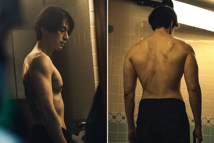 Jo Han Sun as Bale in a tense confrontation scene