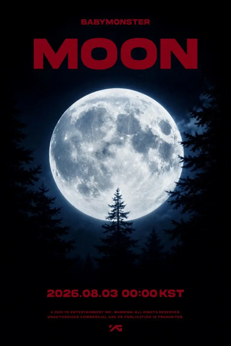BABYMONSTER to release 'MOON' music video on August 3 at midnight KST