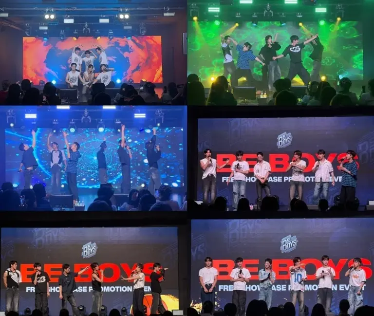 BE BOYS finish free showcases in Japan with surprise encore, cover of ARASHI