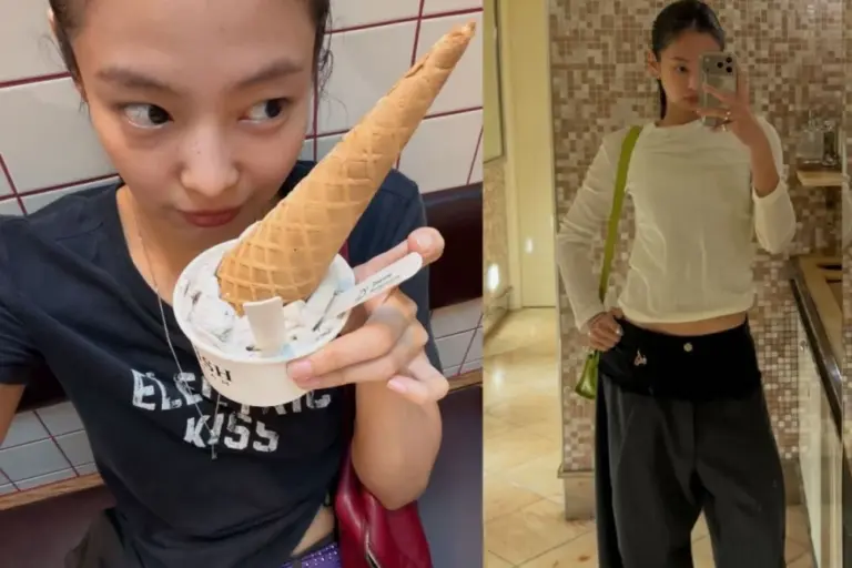 BLACKPINK's Jennie posts bare-faced selfies and a candid glimpse of daily life