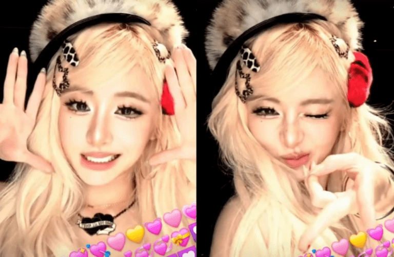 LE SSERAFIM's Yunjin showcases striking gyaru look in recent video