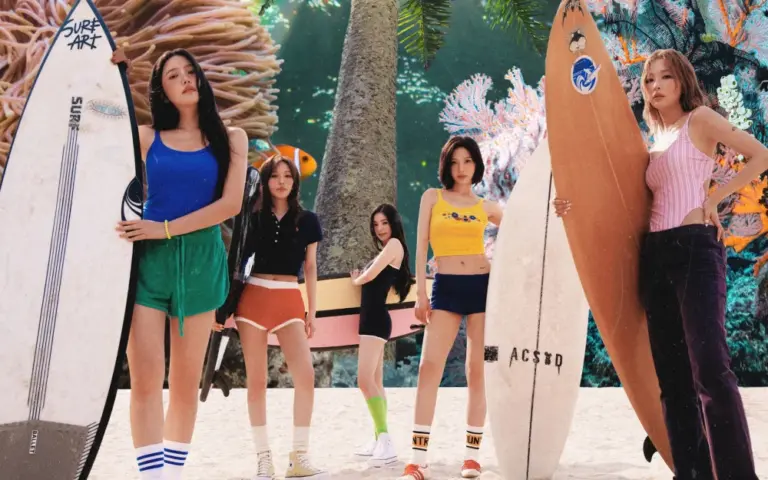 Red Velvet previews Velvet Summer with surfing-themed group teaser images
