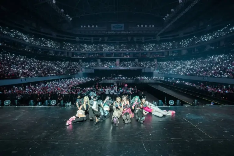 XG performing high-energy choreography and vocals on THE CORE stage