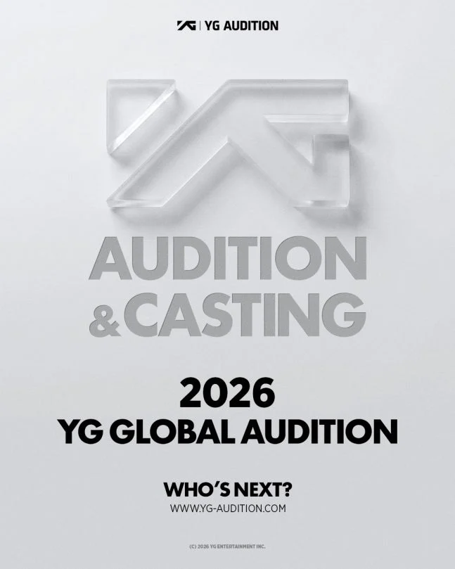 YG Entertainment launches 2026 YG Global Audition, first large-scale search in two years