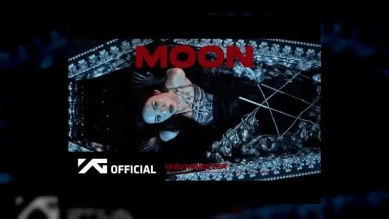 BABYMONSTER members performing synchronized choreography in CGI-enhanced MV