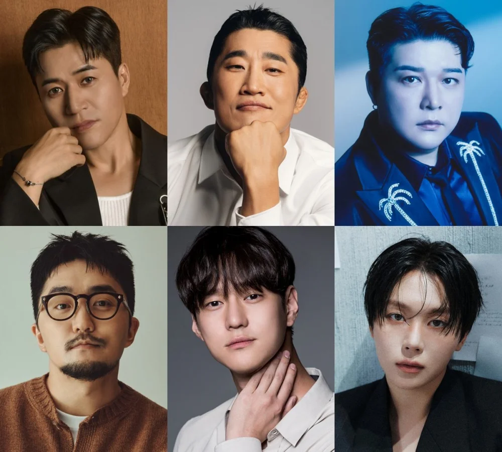 Kim Jong Min and Shindong together as returning castmates