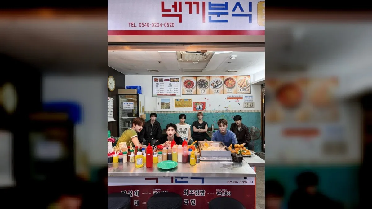 NEXZ members leaving for a late-night snack in teaser trailer